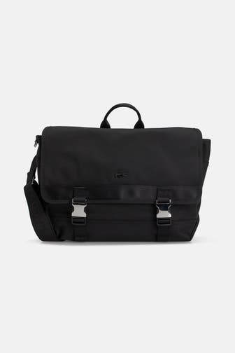 LACOSTE Umhängetasche schwarz