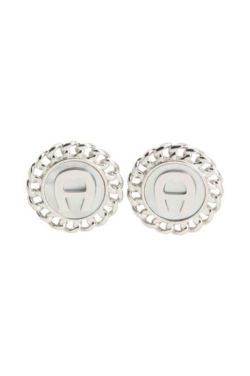 AIGNER Ohrstecker silber