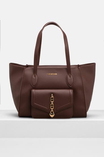 LOVE MOSCHINO - Shopper dunkelbraun