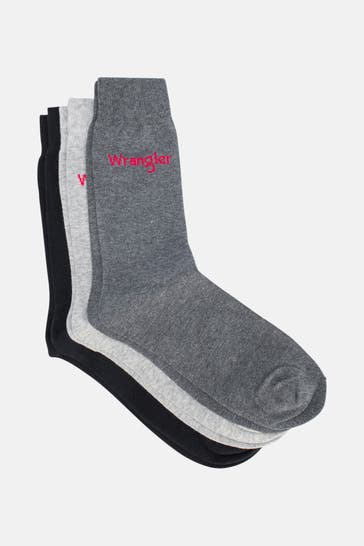 WRANGLER 3er-Pack Socken 'Coull' mehrfarbig