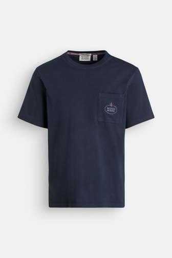 SCOTCH & SODA T-Shirt nachtblau