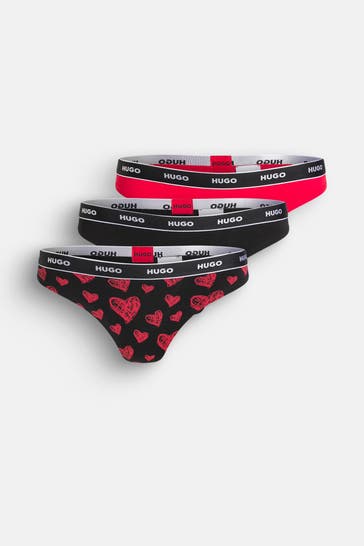 HUGO 3er-Pack Slips mehrfarbig