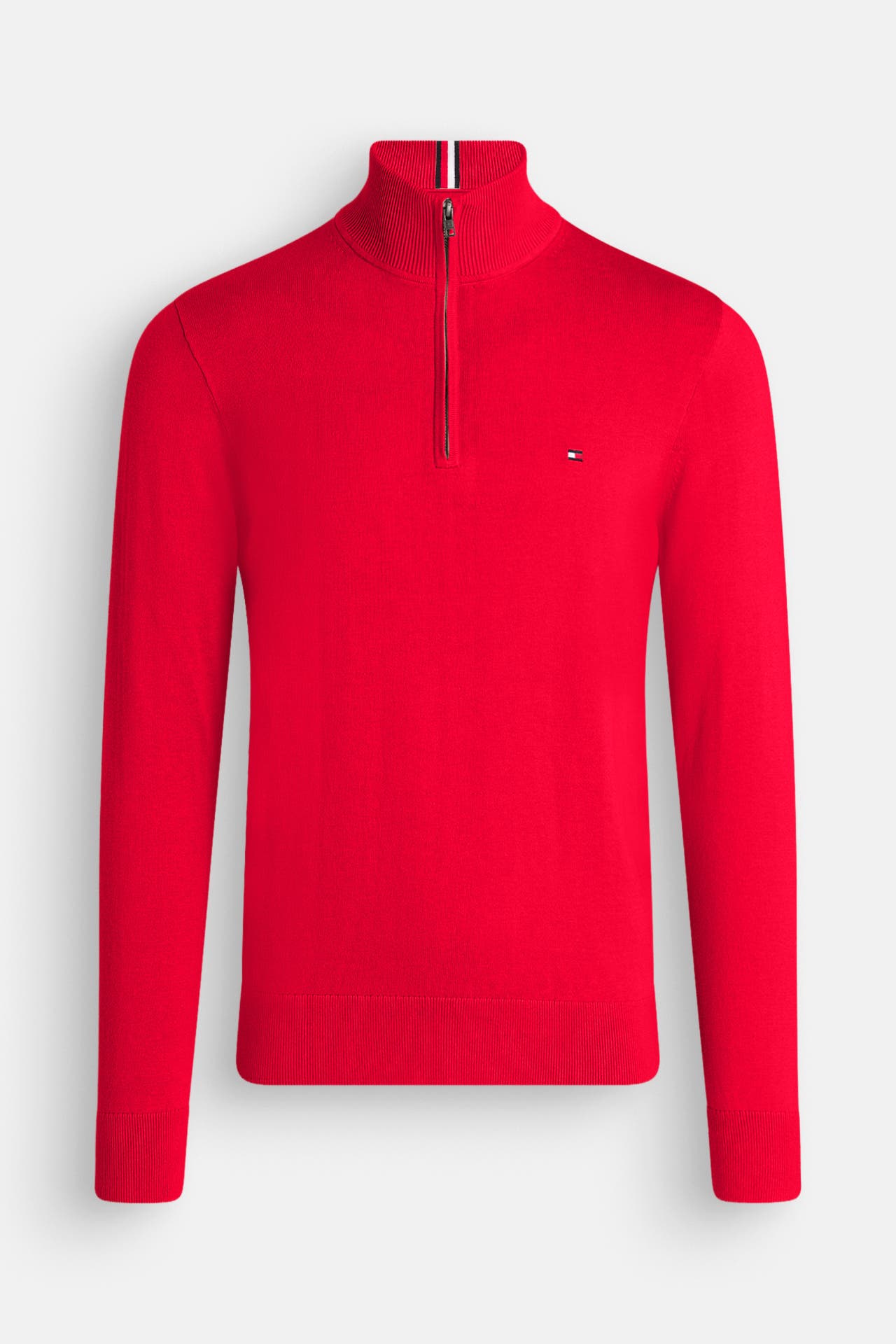 TOMMY HILFIGER Strick-Troyer rot, Bild 1