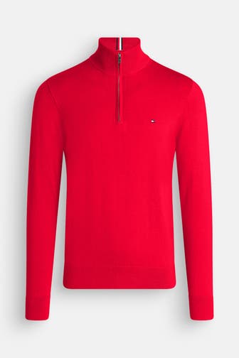 TOMMY HILFIGER Strick-Troyer rot