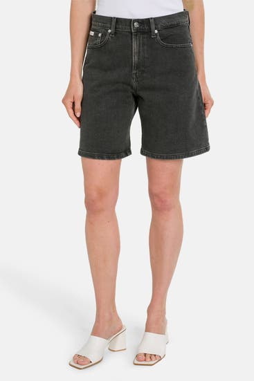 CK JEANS - Jeansshorts schwarz