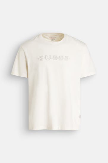 GUESS T-Shirt ecru