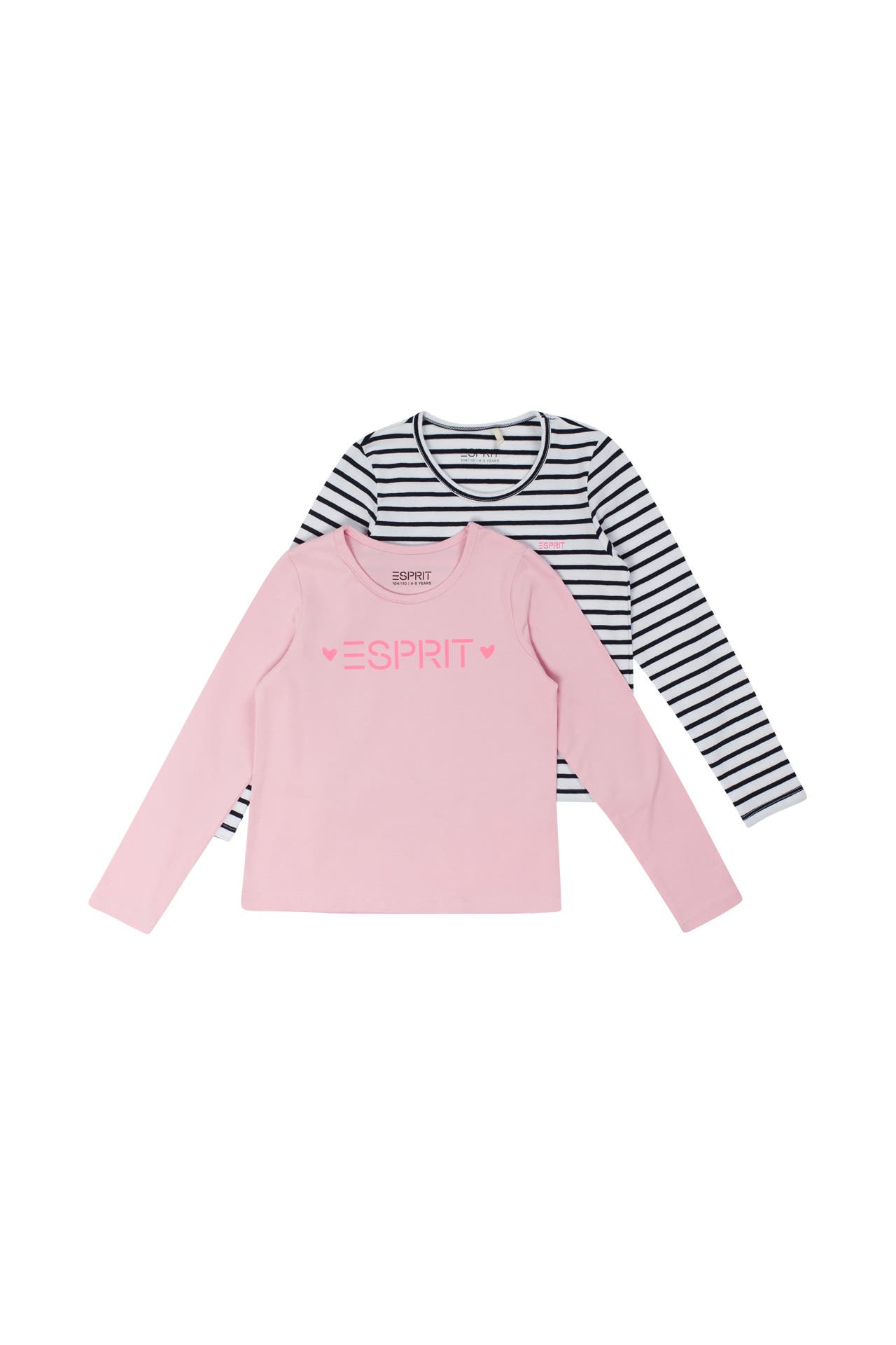 ESPRIT 2er-Pack Longsleeves mehrfarbig, Bild 1