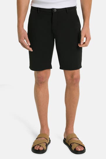 !SOLID Chino-Shorts schwarz