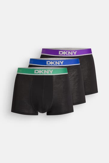 DKNY 3er-Pack Boxer Trunks 'Tempe' schwarz