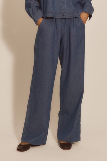 RM BY ROSEMUNDE Stoffhose 'Lise' blau