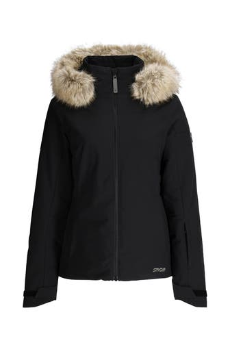 SPYDER Skijacke 'Vida' schwarz