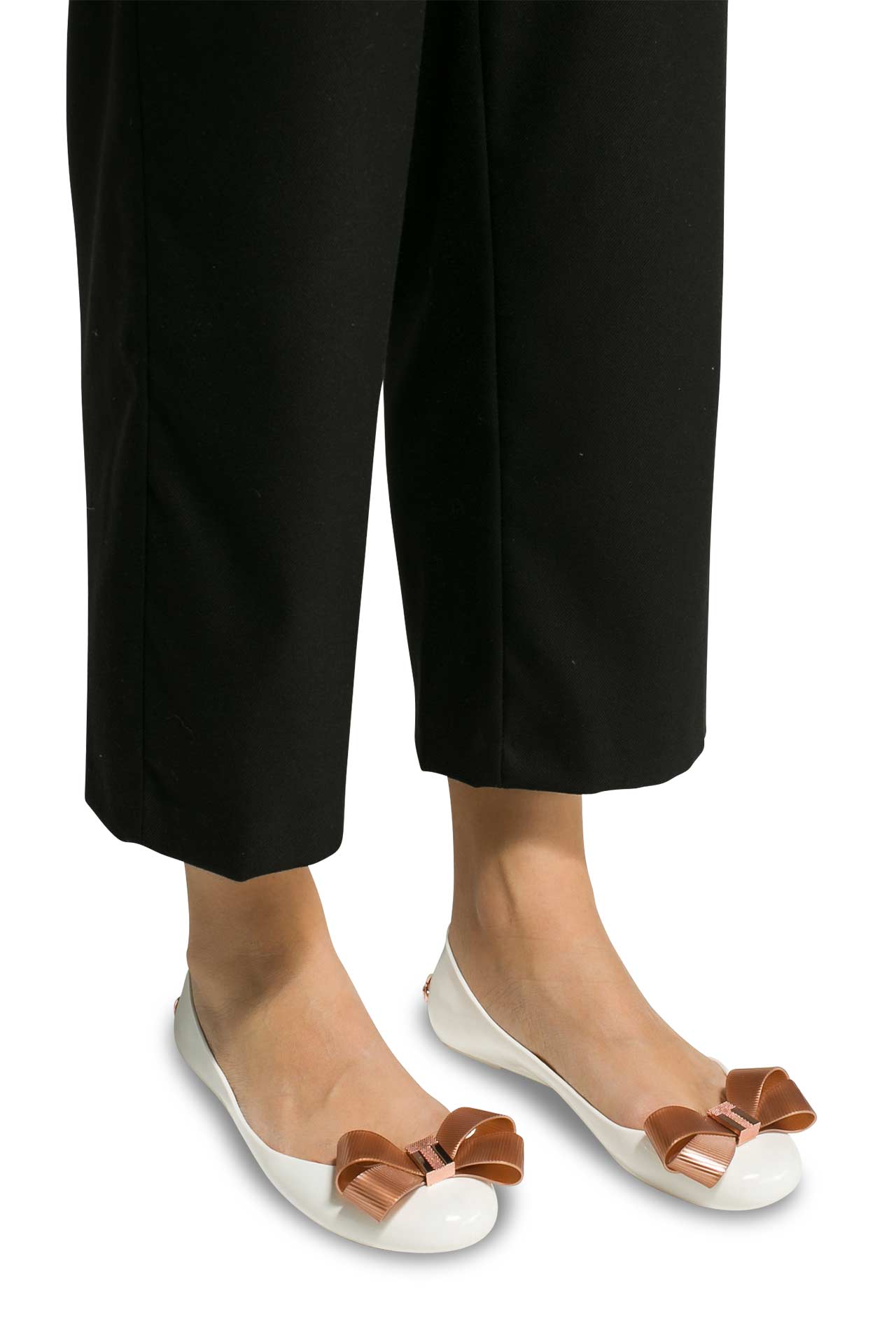 TED BAKER Ballerinas Larmiar weiB gunstig online kaufen Outletcity