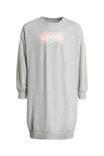 LEVI'S® Sweatkleid hellgrau