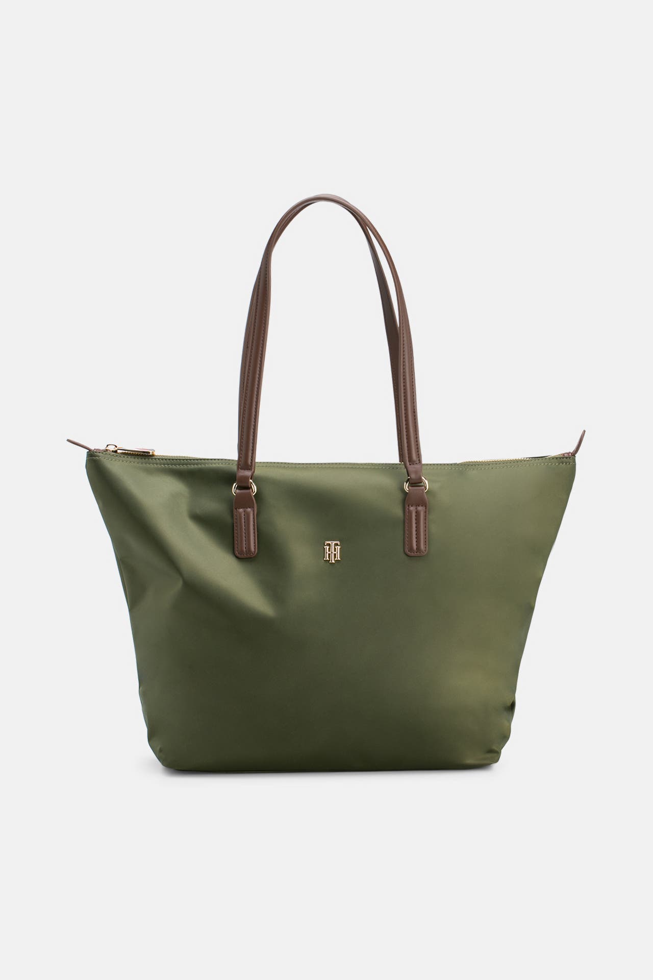 TOMMY HILFIGER Shopper 'Poppy' oliv, Bild 1
