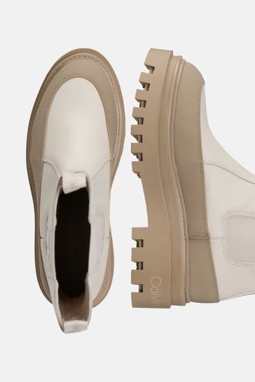 CALVIN KLEIN Chelsea-Boots 'Britney 13C' beige