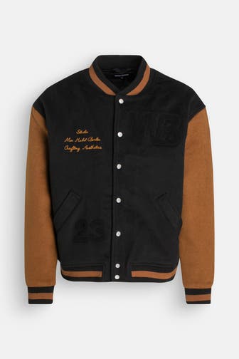 WRSTBHVR Collegejacke 'Eryk' zweifarbig