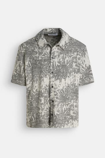 SAMSØE & SAMSØE Kurzarmhemd 'Sakvist' gemustert