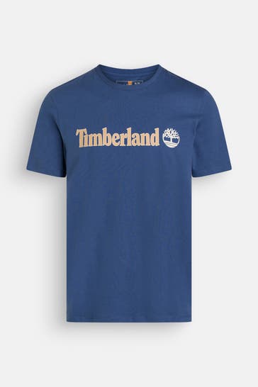 TIMBERLAND T-Shirt azurblau