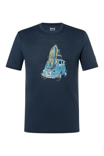 SUPER.NATURAL T-Shirt dunkelblau