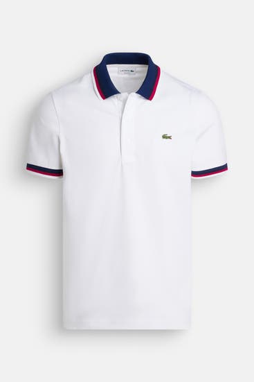 LACOSTE - Polo-Shirt weiß