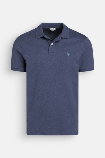 U.S. POLO ASSN. Polo-Shirt 'Broo' taubenblau