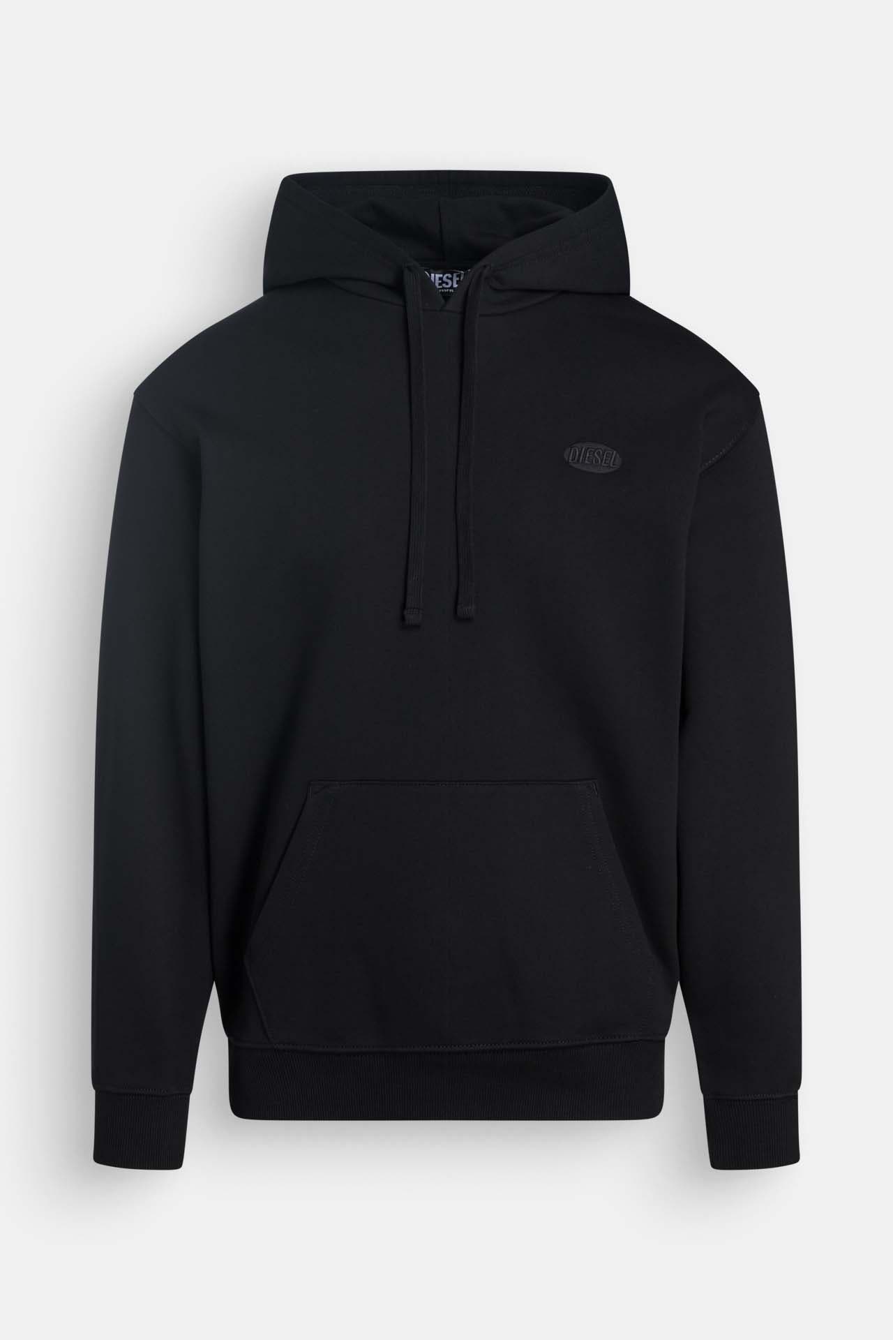 DIESEL Hoodie schwarz, Bild 1