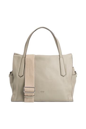 ABRO Handtasche 'Cass' grau