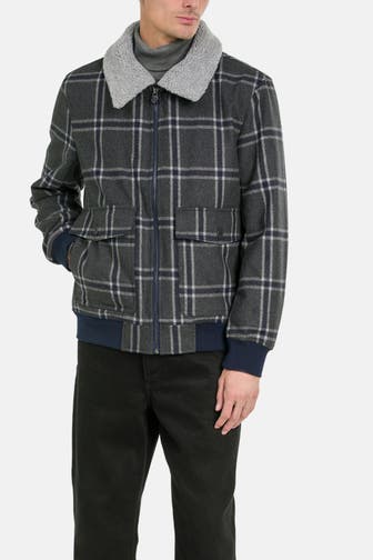 COLOURS & SONS Wollmix-Jacke mehrfarbig
