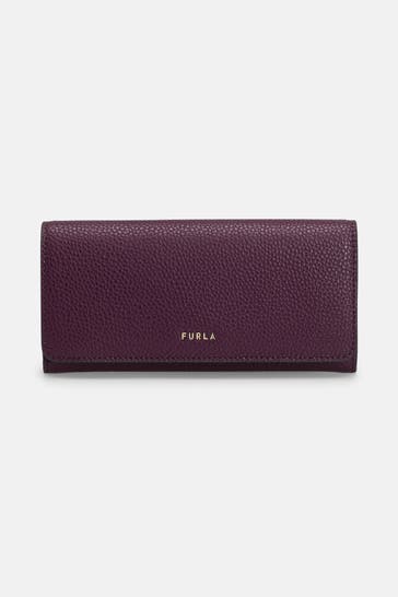 FURLA Geldbörse 'Ritzy' aubergine