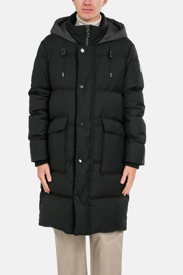 HANDSTICH Steppmantel 'Ruan' schwarz