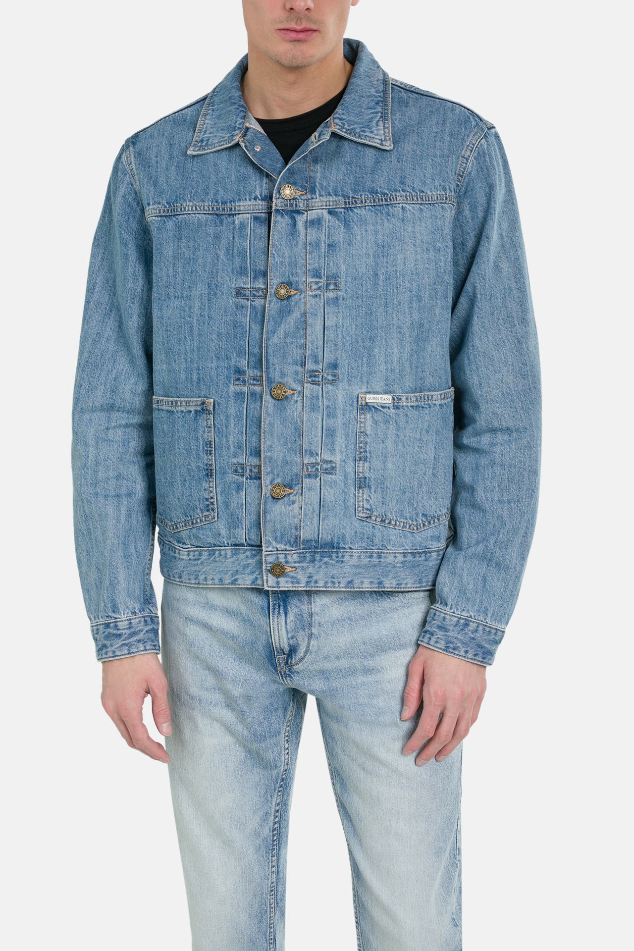 GUESS Jeansjacke blau, Bild 1