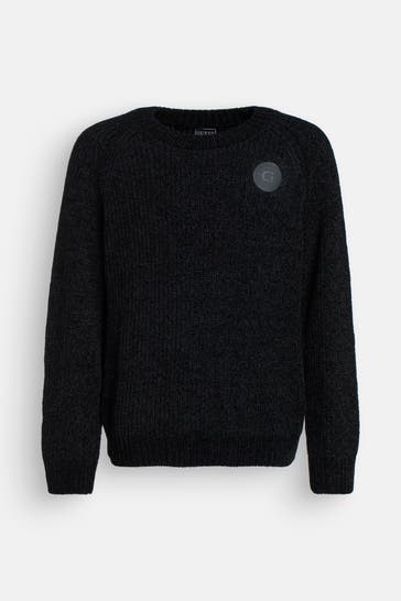 GUESS Strickpullover schwarz