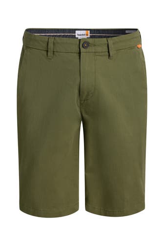 TIMBERLAND Chinoshorts moosgrün