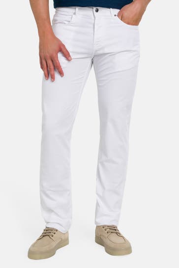 BALDESSARINI Jeans weiß slim