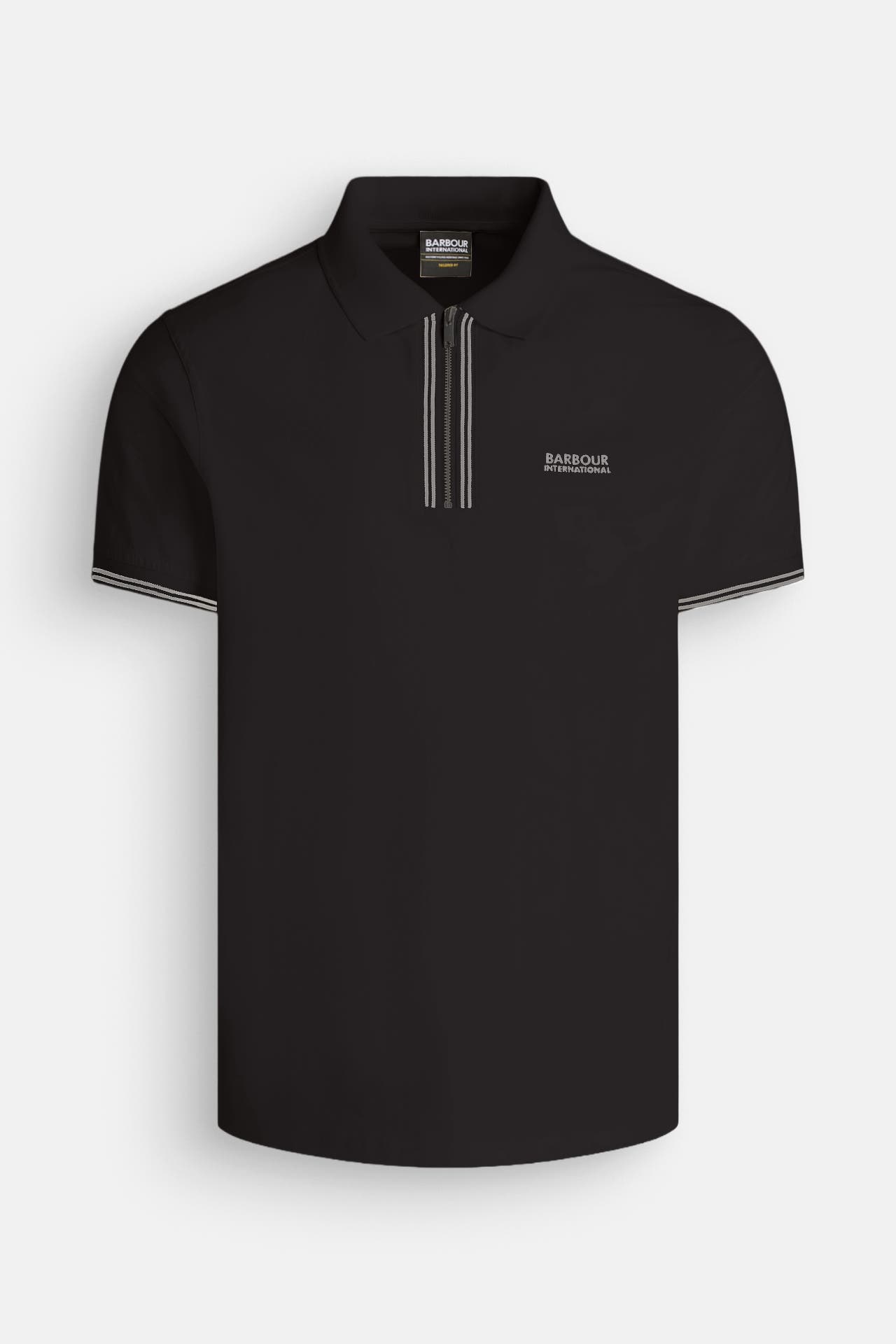 BARBOUR INTERNATIONAL Polo-Shirt schwarz, Bild 1