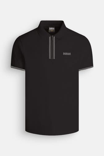 BARBOUR INTERNATIONAL Polo-Shirt schwarz