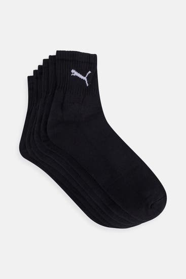 PUMA - 6er-Pack Strümpfe schwarz