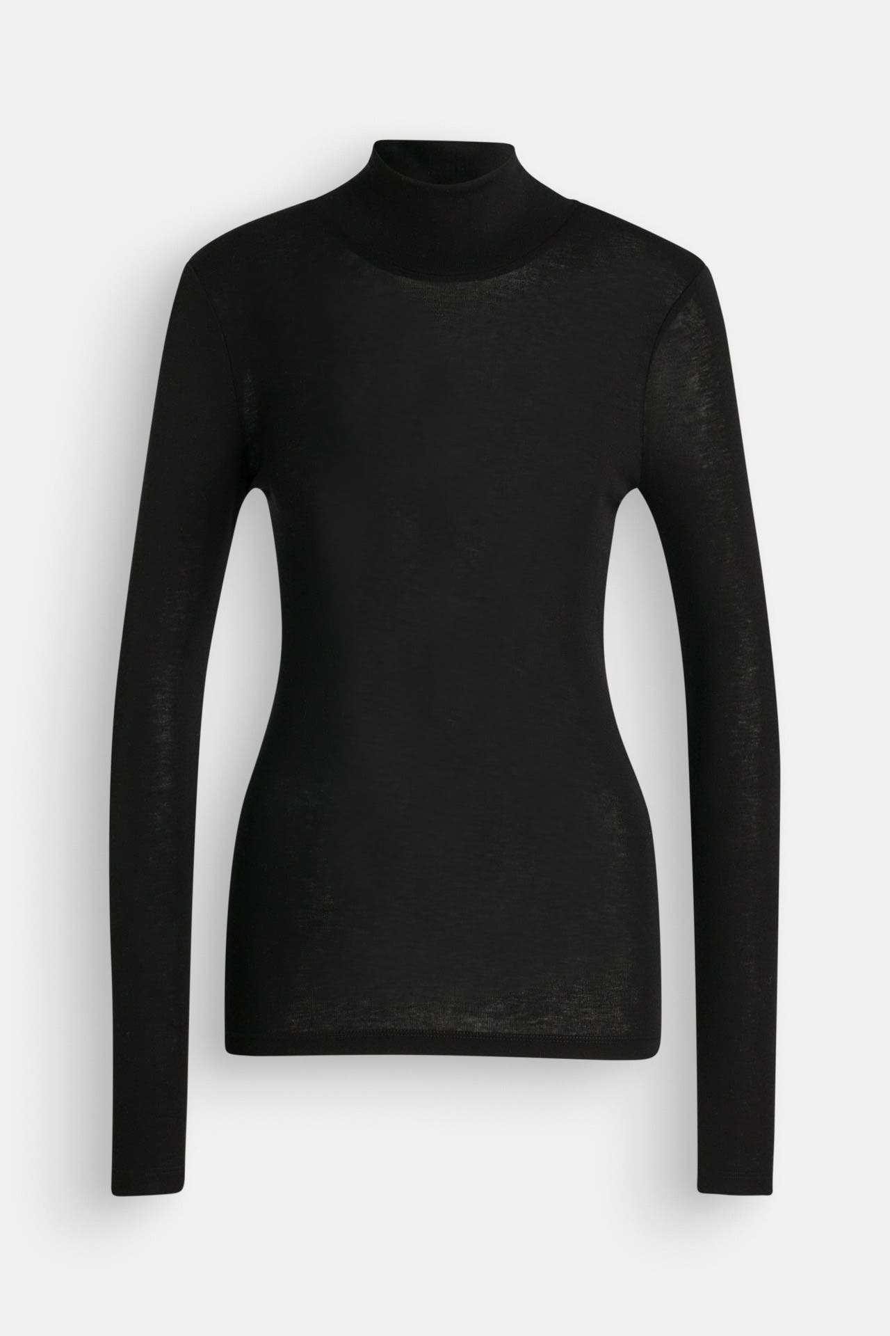 SAMSØE & SAMSØE Langarmshirt 'Sadou' schwarz, Bild 1