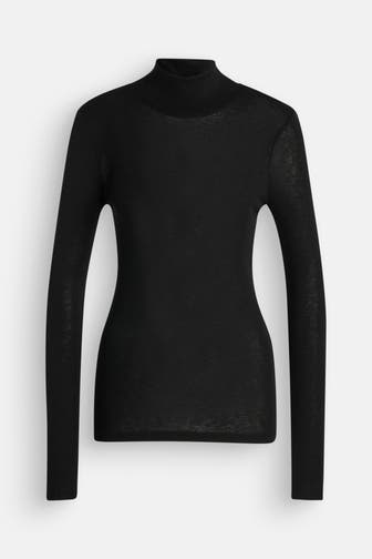 SAMSØE & SAMSØE Langarmshirt 'Sadou' schwarz