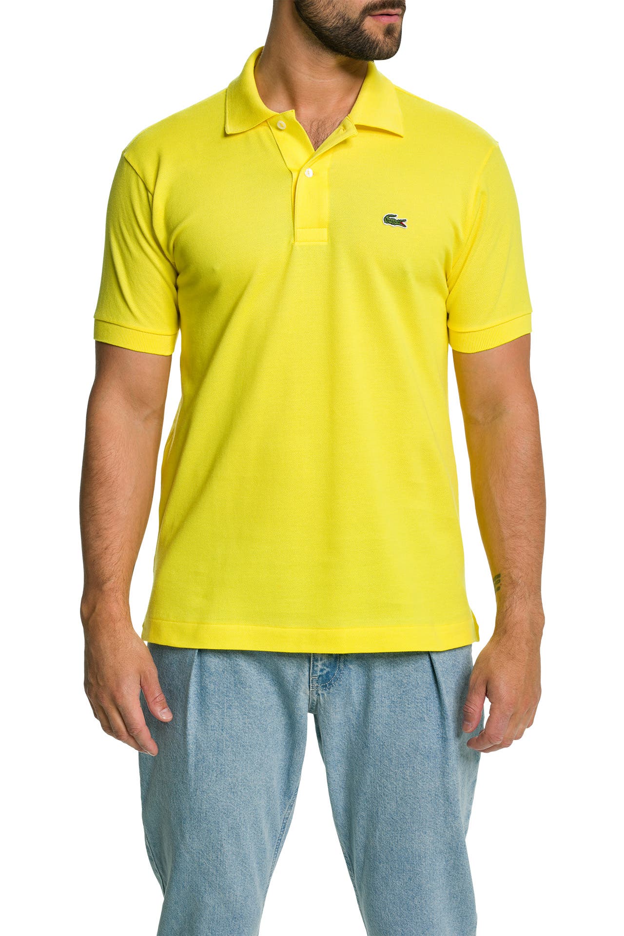 LACOSTE Polo-Shirt gelb, Bild 1