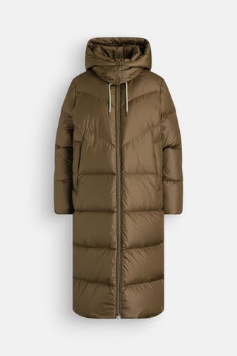 MARC O'POLO DENIM Daunenmantel grün