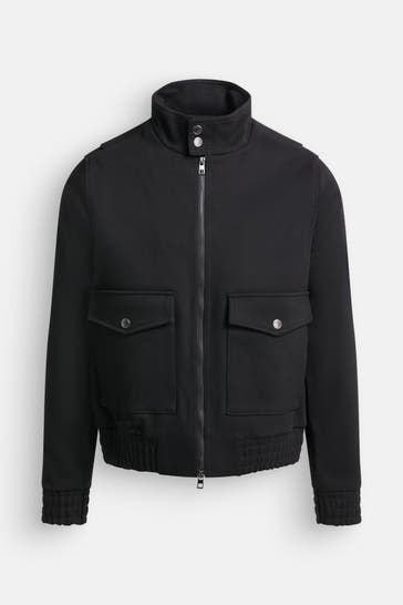 MICHAEL KORS Übergangsjacke 'Barracuta' schwarz