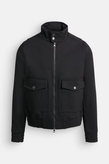 MICHAEL KORS - Übergangsjacke 'Barracuta' schwarz