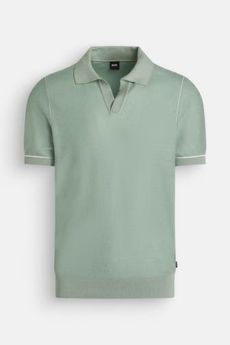 BOSS Polo-Shirt meeresgrün