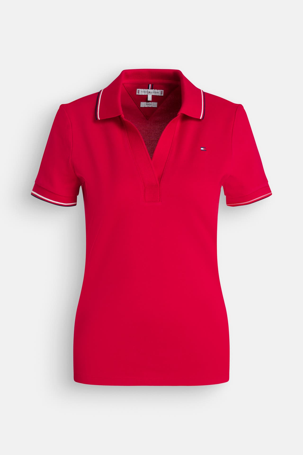 TOMMY HILFIGER Polo-Shirt rot, Bild 1