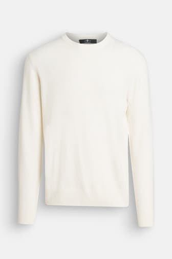 7 FOR ALL MANKIND Kaschmirpullover ecru