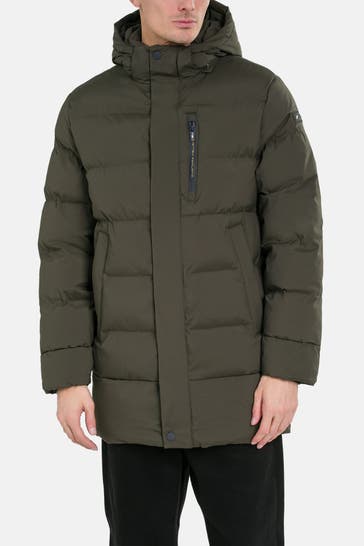 NEW ZEALAND AUCKLAND Steppjacke khaki