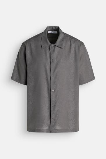 SAMSØE & SAMSØE Kurzarmhemd gemustert