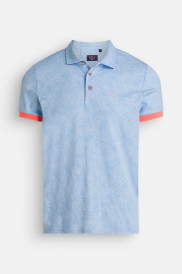 NEW ZEALAND AUCKLAND Polo-Shirt hellblau