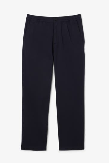 LACOSTE Stoffhose schwarzblau